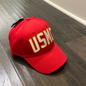 USMC United States Marine Corps snap back hat cap one size new men embroidered